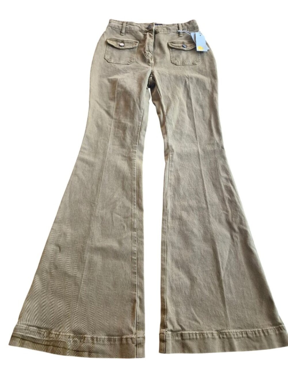 Boden Womens Brown Flare Jeans UK 10R US 6R